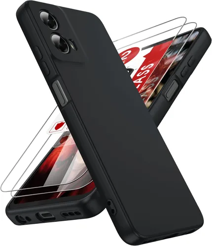 Miniatura 189 de LeYi Funda para Motorola Moto G Play 4G 2024: Funda para Moto G Play 4G 2024 con funda delgada y antiarañazos, silicona líquida a prueba de golpes