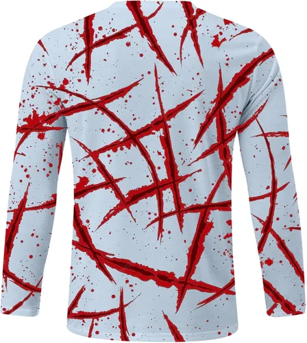 Miniatura 2 de Shirts for Men Crew Neck Long Sleeve Breathable Lightweight Outdoor Thermal Tees Stylish True Comfort Tops