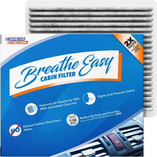 Miniatura 80 de Spearhead Odor Defense Breathe Easy - Filtro de cabina para aire acondicionado y calentador Compatible con varios Acura/Honda de 2009-2025 como