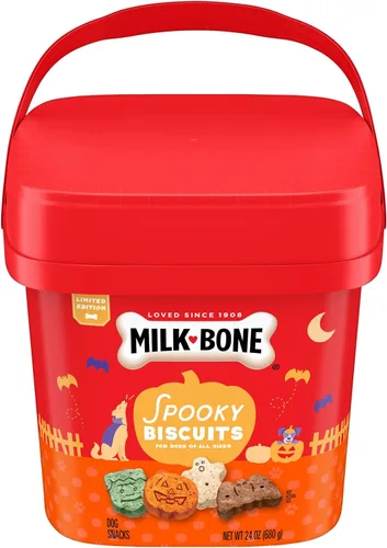 Miniatura 15 de Milk-Bone MaroSnacks - Golosinas para perros, carne de res, 15 onzas (paquete de 6) con médula ósea real y calcio