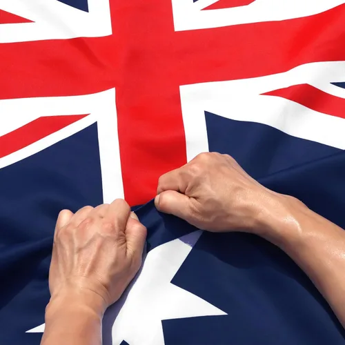 Miniatura 9 de Anley Fly Breeze - Bandera de Australia de 3 x 5 pies, color vivo y a prueba de decoloración, cabecera de lona y doble costura, banderas nacionales