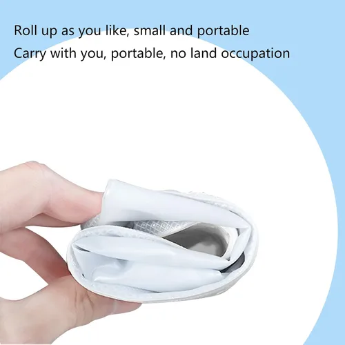 Miniatura 5 de Fundas impermeables para botas de lluvia, con control de arena, antideslizantes, suela de goma de PVC, reutilizables, botas de lluvia y nieve