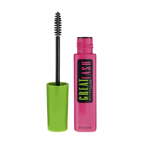 Miniatura 18 de Maybelline Great Lash BIG Máscara lavable, Máscara voluminizadora, espesante y alargadora, color negro parduzco, 2 unidades Negro café.