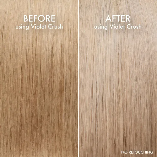 Miniatura 5 de John Frieda Violet Crush - Champú morado para cabello rubio, champú tonificante neutralizante de latón para rubio fresco, rubio brillante, 8.3 onzas