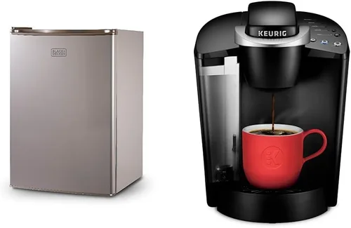 Miniatura 14 de BLACK+DECKER BCRK25B - Refrigerador compacto Energy Star de una sola puerta con congelador, 2.5 pies cúbicos, negro y horno microondas COMFEE