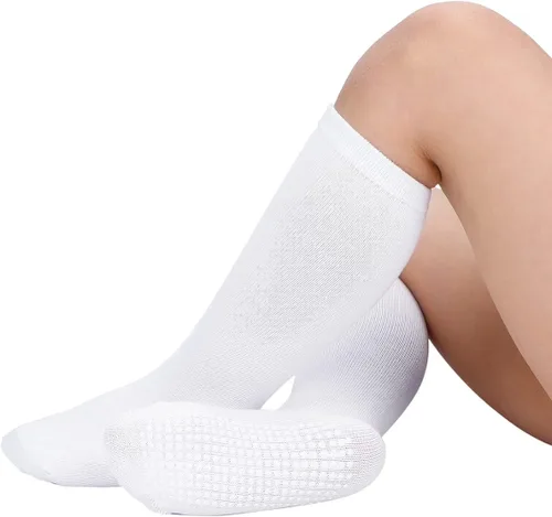 Miniatura 4 de Century Star Calcetines de bebé para niña, calcetines altos hasta la rodilla, calcetines antideslizantes para niños, calcetines de tubo