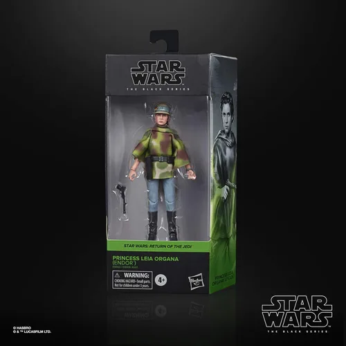 Miniatura 11 de STAR WARS The Black Series Princess Leia Organa (Endor) - Figura coleccionable de 6 pulgadas a escala de Return of The Jedi, a partir de 4 años