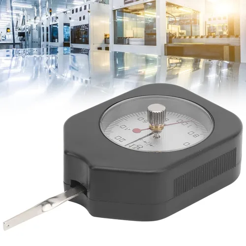 Miniatura 6 de Kadimendium Medidor de tensión de esfera SEG-100‑2 Medidor de tensión Medidor de fuerza de gramo de bolsillo Medidor de fuerza doble puntero 3.53 oz