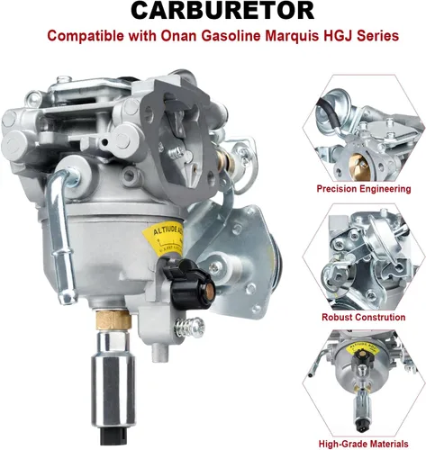 Miniatura 3 de 541-0765 Carburador para Onan 5500 7000 Grand Marquis Gold Generator HGJAA HGJAB HGJAC HGJAE HGJAF para piezas de carburador Onan 5500 5410765