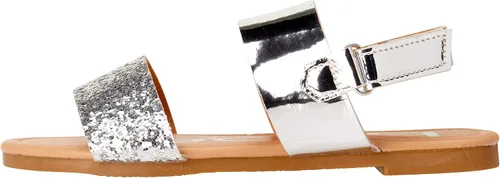 Miniatura 3 de bebe Sandalias para Niñas - Sandalias para Niñas Grandes y Niñas Pequenas con Correas de Cuero Duradero y Lentejuelas, Zapatos de Vestir de Verano