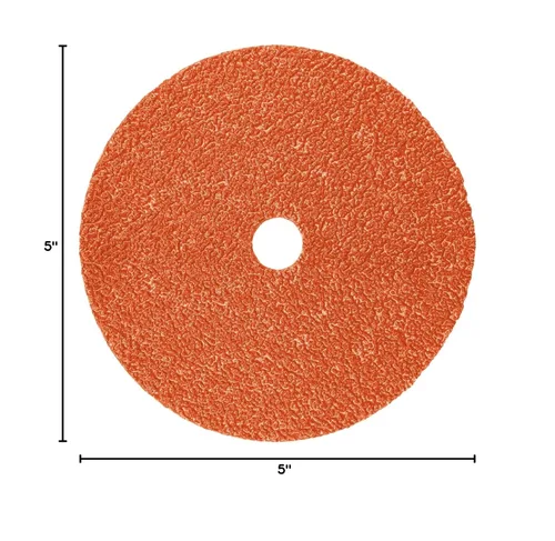 Miniatura 6 de Cubitron - 51141274485 Disco de fibra 3M II 987C - Disco abrasivo de metal de grano 36+ - Grano de cerámica con forma de precisión - Para amoladoras