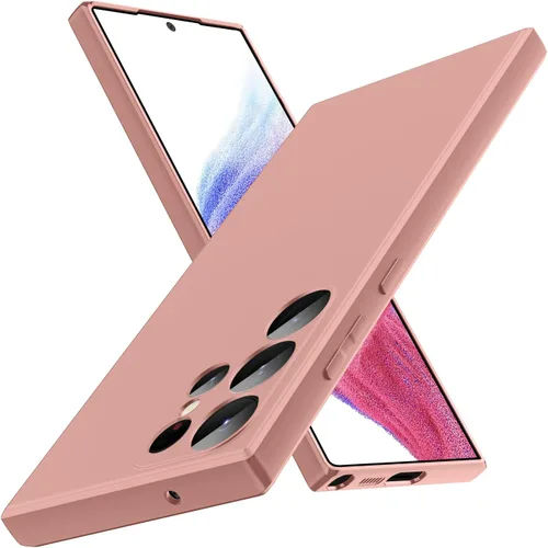 Miniatura 13 de Funda para Samsung Galaxy S22 Ultra, silicona líquida de alta calidad sedosa al tacto, protección de la cámara, forro de microfibra suave Beige