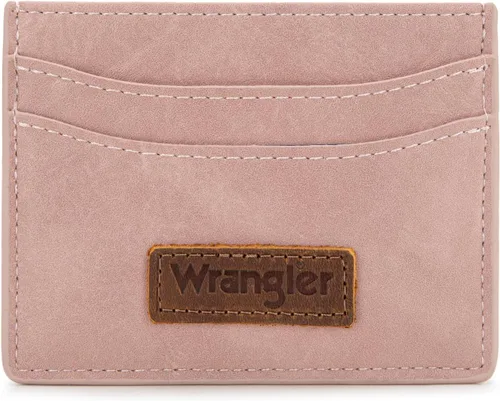 Miniatura 19 de Montana West X Wrangler - Tarjetero para mujer, con bloqueo RFID, llavero con ventana de identificación y bolsillo con cremallera para monedas
