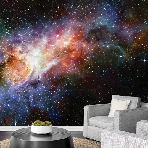 Miniatura 3 de wall26 - Hermosa Galaxia Multicolor - Mural de Pared, Adhesivo Extraíble - 100x144 pulgadas