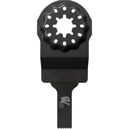 Miniatura 10 de Diablo Amped Steel Demon Starlock - Hoja oscilante de dientes de carburo para metal, ancho de corte de 1-1/4 pulgadas, profundidad de corte de 1-1/2