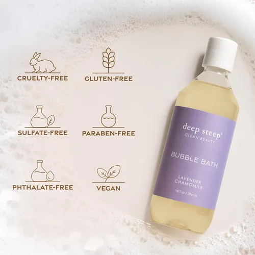 Miniatura 8 de Deep Steep Baño de burbujas, 10 oz (lavanda vainilla)
