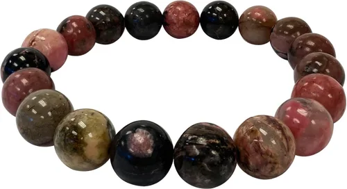 Miniatura 357 de Gem Avenue Handmade Round Bead Stretch Bracelet Unisex Natural Stone Beaded Jewelry for Men & Women, Elastic Wristband for Daily Wear