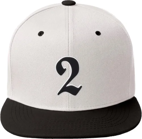 Miniatura 350 de Daxton Gorra clásica con visera de billete plano con letras del alfabeto inglés antiguo de la A a la Z