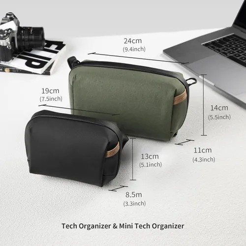 Miniatura 4 de PGYTECH Mini Organizador de Viaje para Tecnología, Funda Impermeabilizante para Tecnología, Estuche Organizador de Accesorios Electrónicos, Bolsa