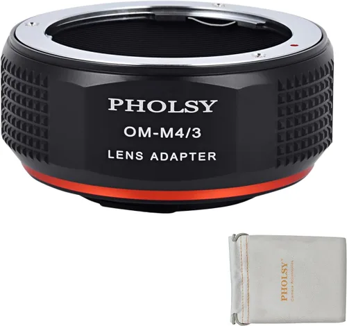 Miniatura 10 de PHOLSY Adaptador de montaje de lente PK a MFT compatible con lente de montaje Pentax K PK a Micro Cuatro Tercios (M4/3 Micro 4/3) Cuerpo de cámara