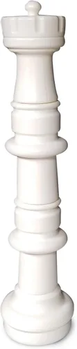 Miniatura 2 de MegaChess Pieza de ajedrez de plástico individual – Rook – 40.5 pulgadas de alto – Negro o blanco – Este artículo es un componente del juego de 1.