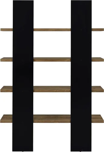 Miniatura 8 de Coaster Home Furnishings - Danbrook - MDF y laminado - Estantería de 4 estantes con acabado de doble tono y estilo contemporáneo - Oficina en casa