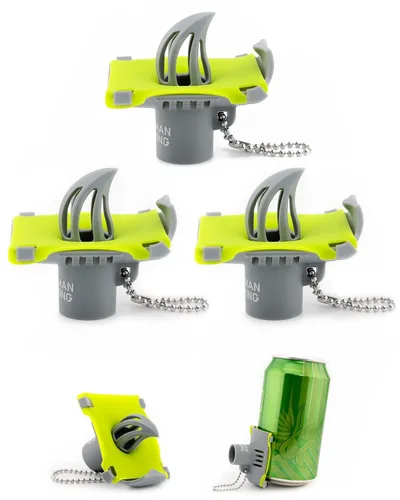 Miniatura 15 de Krak'in 2.0 (Paquete de 5) – Herramienta innovadora de escopeta con embudo incorporado – Excelente para Tailgate, campo de golf, playa, graduación