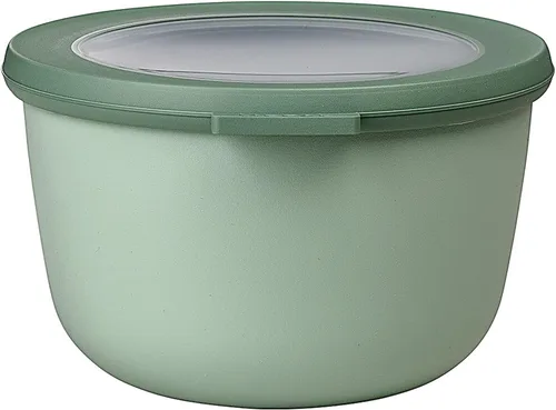 Miniatura 7 de Rosti Mepal Cirqula - Cuenco para almacenar alimentos y servir con tapa, alto de 3.1 cuartos de galón, color baya