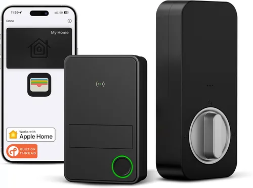 Miniatura 8 de ThorBolt X1 Apple Home - Llave para desbloquear, solo para iOS, entrada sin llave, cerradura de puerta, cerradura de cerrojo de teclado funciona
