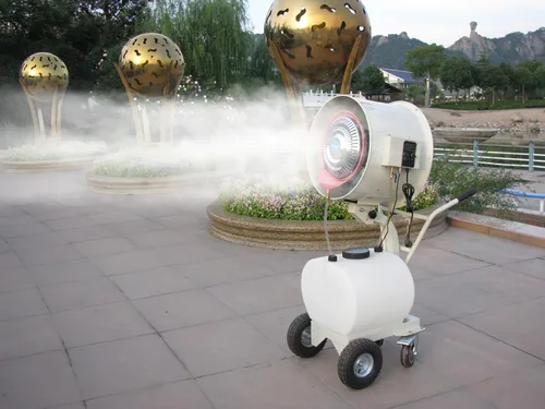 Miniatura 5 de YYMIYU Ventilador de niebla de agua de 20 pulgadas para patio, tiendas al aire libre, plazas, lugares de carnaval y refrigeración de gran área