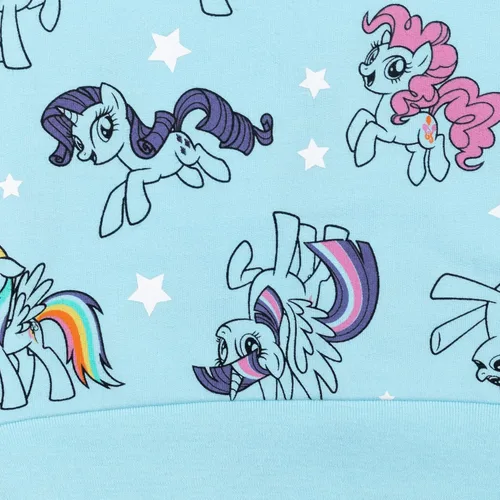 Miniatura 6 de My Little Pony Sudadera de rizo francés para niñas pequeñas y grandes