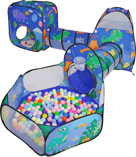 Miniatura 10 de Tienda de campaña de nave espacial para niños, tienda de juegos para niños con castillo de juguete, regalo para bebés niños y niñas de 3, 4, 5, 6, 7