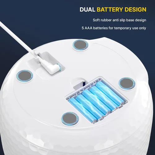 Miniatura 8 de Fuente de agua automática para gatos, fuente de agua para mascotas de 62 oz/1.8 L con bomba ultra silenciosa, fuente pequeña para gatos con dos