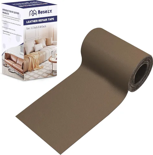 Miniatura 52 de Kit de Cinta de Parche para Reparación de Cuero, Reparación de Cuero Autoadhesiva para Muebles, Sofá, Sillón, Asientos de Automóvil, Silla
