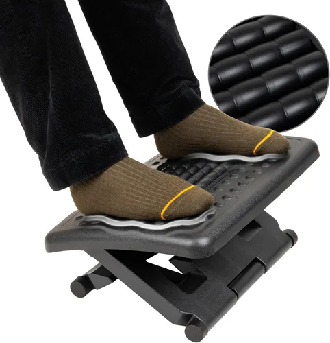 MIND READER - Reposapiés ergonómico de altura ajustable