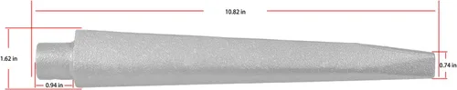 Miniatura 6 de Herrero Deriva Herramienta Herrería Tomahawk Ojo Deriva/Mandril Herramienta de herrería/Hacha forjada Martillo Ojo Deriva