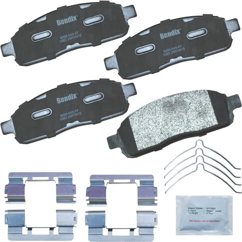 Miniatura 65 de Pastillas de freno delanteras cerámicas Bendix Priority1 CFC2302 para Hyundai Elantra 2021, Sonata 2022-2020, Kia K5 2023-2021