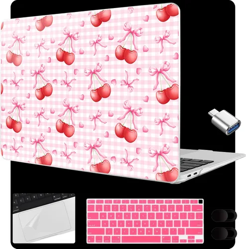 Miniatura 36 de MEEgoodo para MacBook Air de 13.3 pulgadas, funda 2021 2020 2019 2018 A2337 M1 A2179 A1932, carcasa transparente para MacBook Air M1, carcasa dura