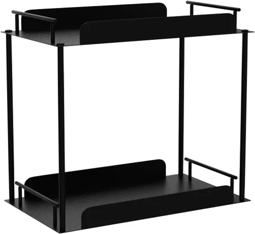 Miniatura 4 de Estante de almacenamiento de 2 niveles para encimera, soporte organizador