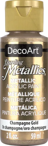 Miniatura 11 de DecoArt Dazzling Metallics - Pintura acrílica verde cristal de 2 onzas