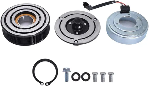 Miniatura 3 de WFLNHB Reemplazo del kit de montaje de bobina de embrague del compresor de CA A/C para Nissan Maxima 2009 2010 2011 2012 2013 2014 3.5 litros motor