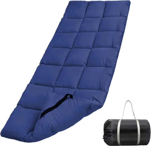Tuphen Protector de colchón de cuna para camping, cubrecolchón de cuna, colchón de campamento, almohadilla para dormir de 75 x 30 pulgadas,
