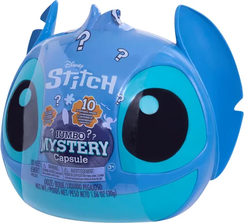 Miniatura 7 de Disney Stitch Jumbo Mystery Capsule, figura de 9 pulgadas, trajes sorpresa, alienígena, juguetes para niños a partir de 3 años de Just Play