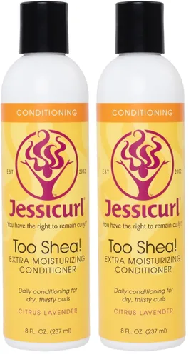 Miniatura 12 de Jessicurl, Too Shea! Acondicionador extra hidratante para cabello rizado, Island Fantasy, 8 onzas líquidas, acondicionador sin enjuague para cabello
