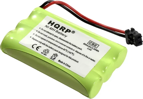 Miniatura 5 de HQRP Batería de teléfono inalámbrica compatible con Uniden PowerMax 5.8GHz 30878864022, Powermax 2.4 GHz, GE TL26402, GP 80AAALH3BMX, 80AAALH3BMZ