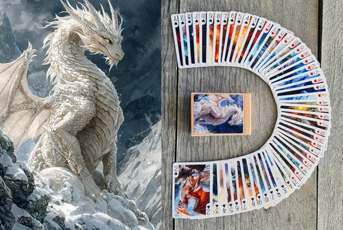 Miniatura 15 de Batallas con alienígenas jugando a las cartas (baraja de póquer 54 cartas todas diferentes) Cómic de acción espacial retro vintage de ciencia