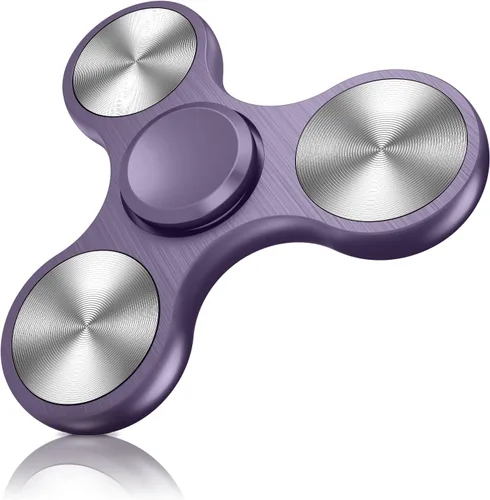 Miniatura 9 de ATESSON Spinner Fidget juguete, 3 a 5 minutos de giro, ultra duradero de acero inoxidable, rodamientos de alta velocidad de precisión