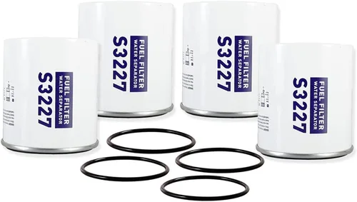 4 piezas S3227 9-37882 18-7922 Filtro de combustible separador de agua para motor fuera de borda marino Mercury Reemplaza # S3227 18-7948 9-37882