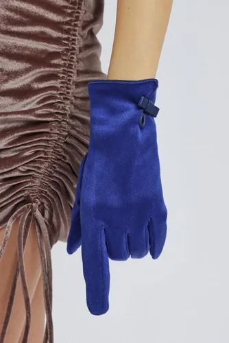 Miniatura 69 de Sahabowi Guantes de cuero para clima frío Manopla de lana cálida de invierno para mujeres