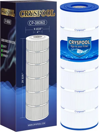 Cryspool® 08060 Filtro compatible con CX1750RE, C1750, C1750E, C1900RE, PA175, C-8417, FC-1294, 817-0175P, cartucho de filtro de piscina de 175 pies